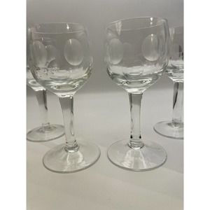4 - Small “Dessert” Wine glasses